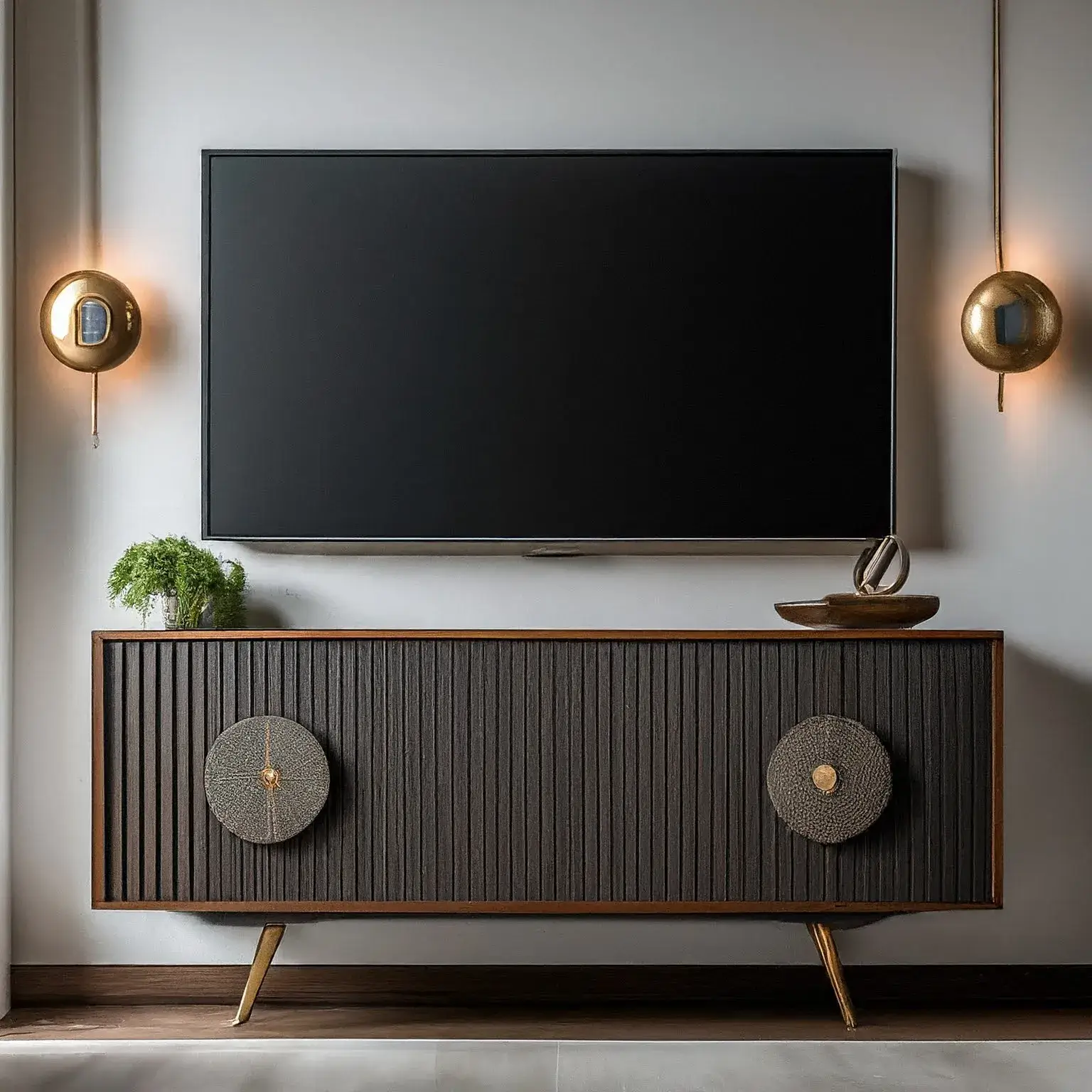 Modern TV seti dekoru 5